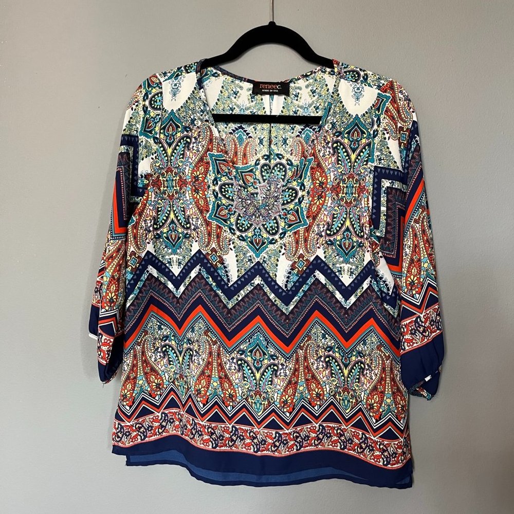Tadeo V Neck Blouse